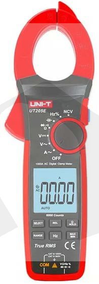 Multimetr UT205E klešťový