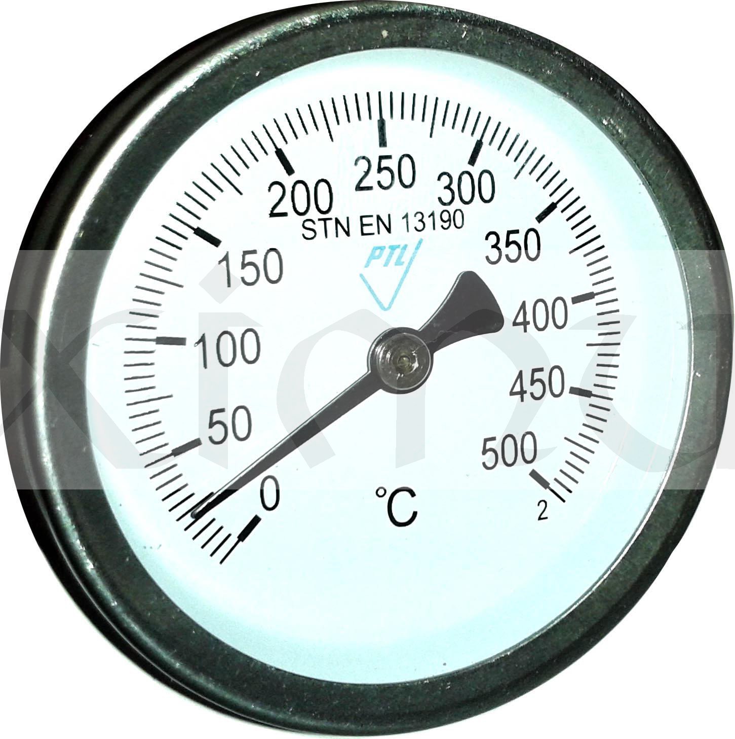 MTR63 0-500°C/100mm  vč.nerez jímky