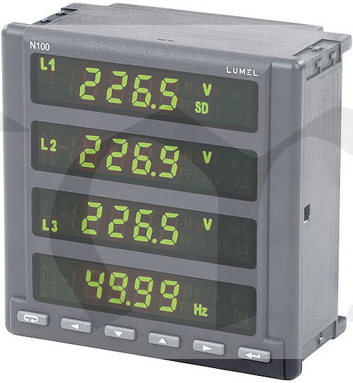 N100-21000E0, x/5/1A, 3x230/400V, 3relé